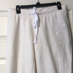 Aeropostale cream sweatpants
